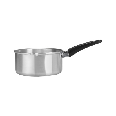 Caçarola de alumínio c/cabo e bico Ø12 cm