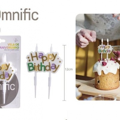 Vela de aniversário - 490519