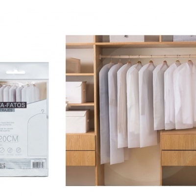 Porta-fatos transparente s/fecho de correr - 60cm*120cm