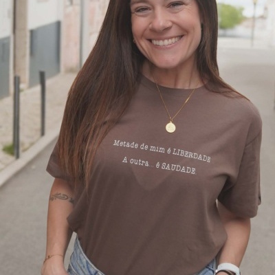 T-shirt Liberdade - Saudade