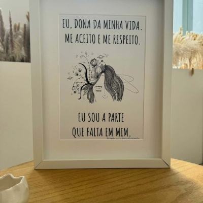 Print Dona da minha vida!