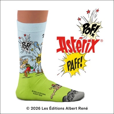 Asterix Fight Socks