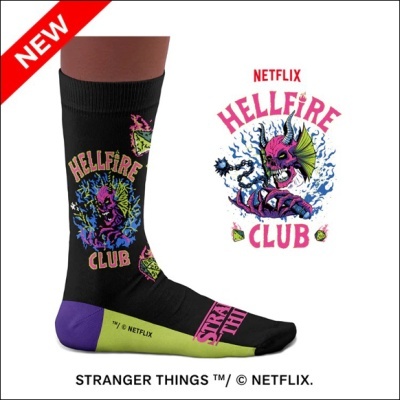 Meias Stranger Things Demogorgon