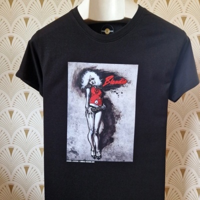 T-Shirt Blondie - Preta
