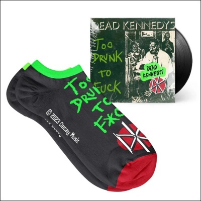 Meias Dead Kennedys Too Drunk Low