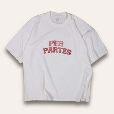 PERPARTES DISTRESSED PRINT WHITE