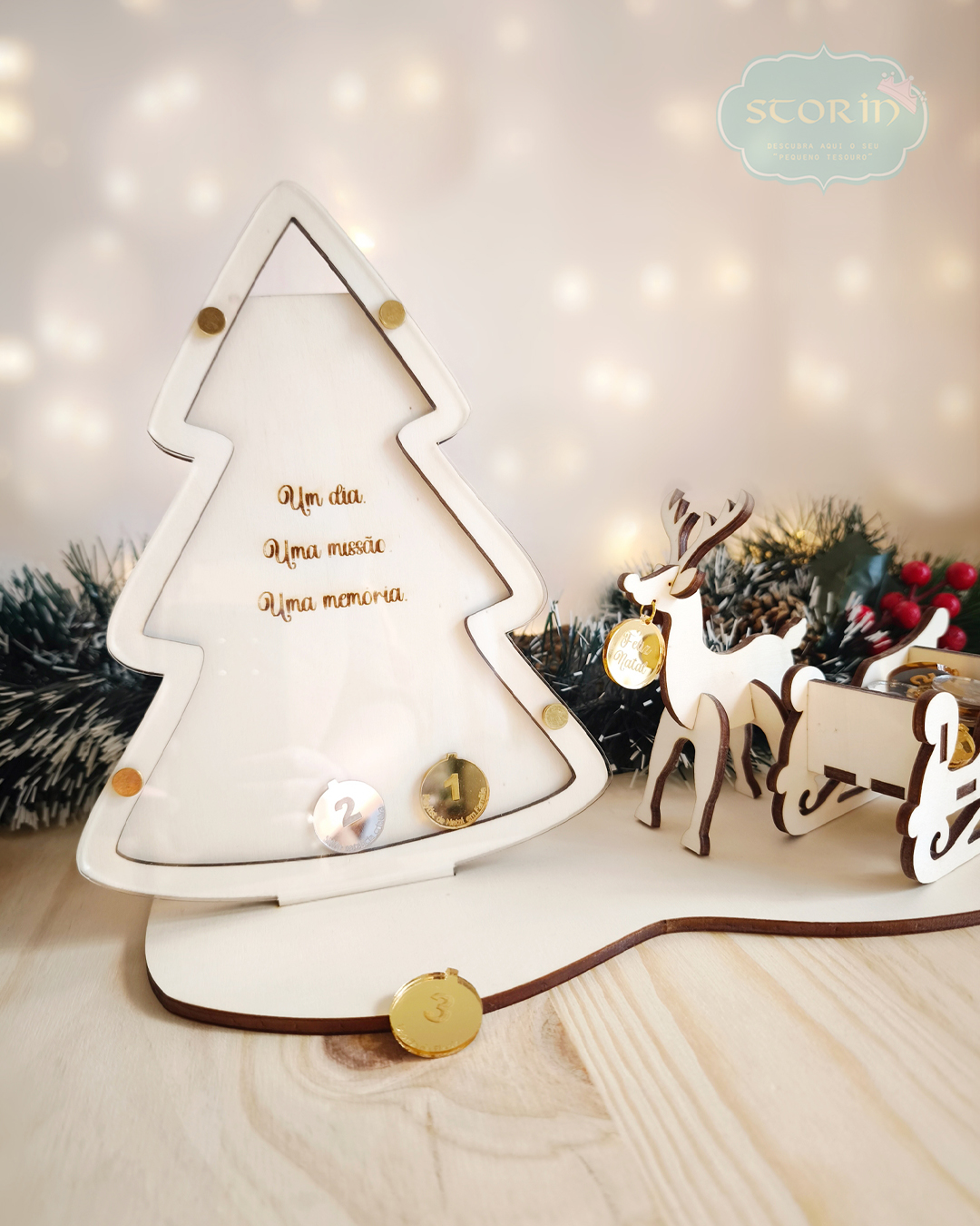 Calendário do Advento - Árvore de Missões Calendário do Advento - Árvore de Missões