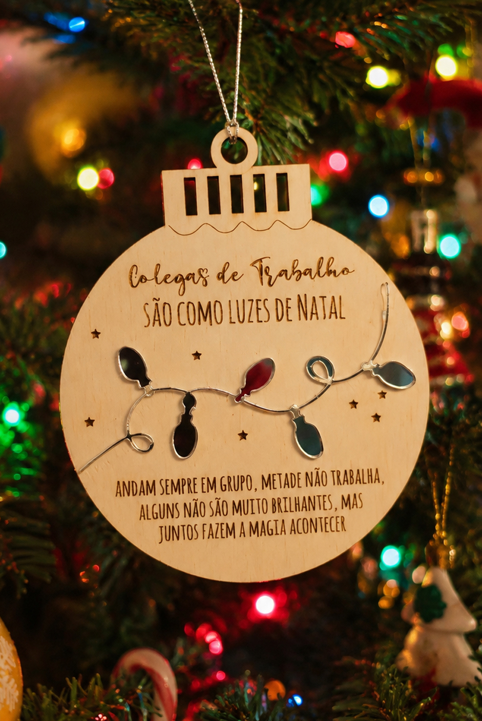 Bola de Natal Colegas de Trabalho Bola de Natal Colegas de Trabalho