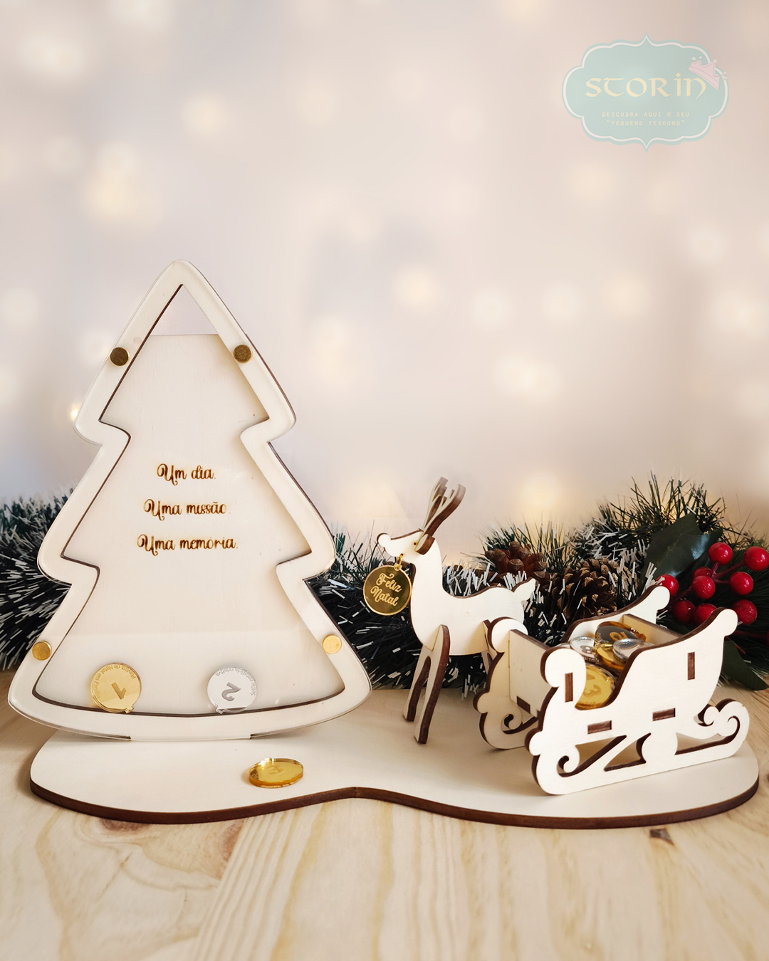 Calendário do Advento - Árvore de Missões Calendário do Advento - Árvore de Missões