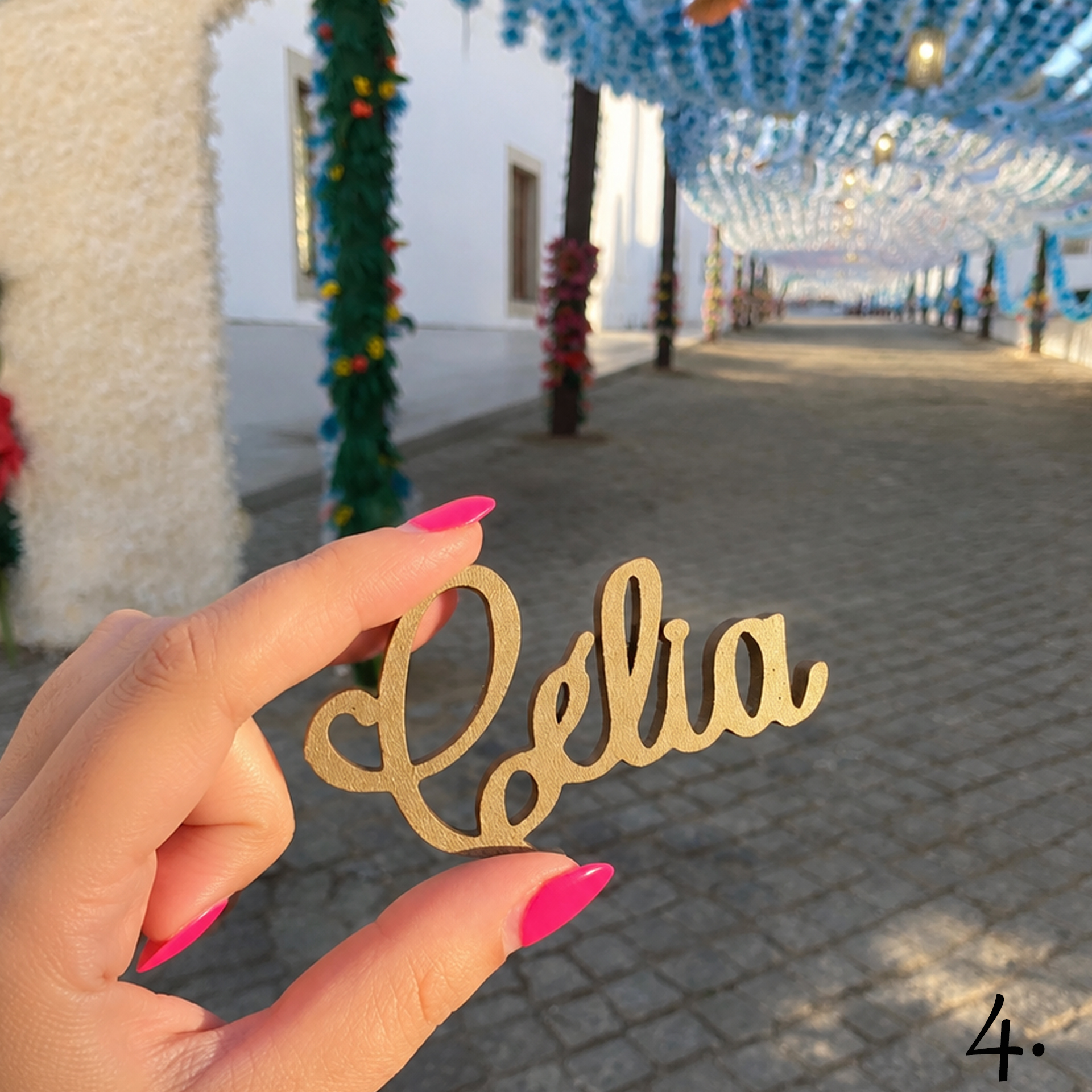 Marcador de Lugar Personalizado com Nome Recortado Marcador de Lugar Personalizado com Nome Recortado