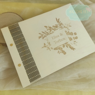 Livro de Mensagens -  Livro de Honra Clássico