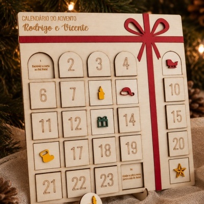 Calendário do Advento - Janelinhas