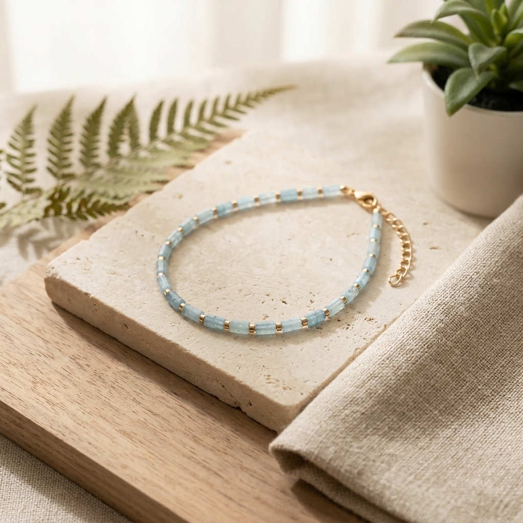 Pulseira Aquamarine Minimal
