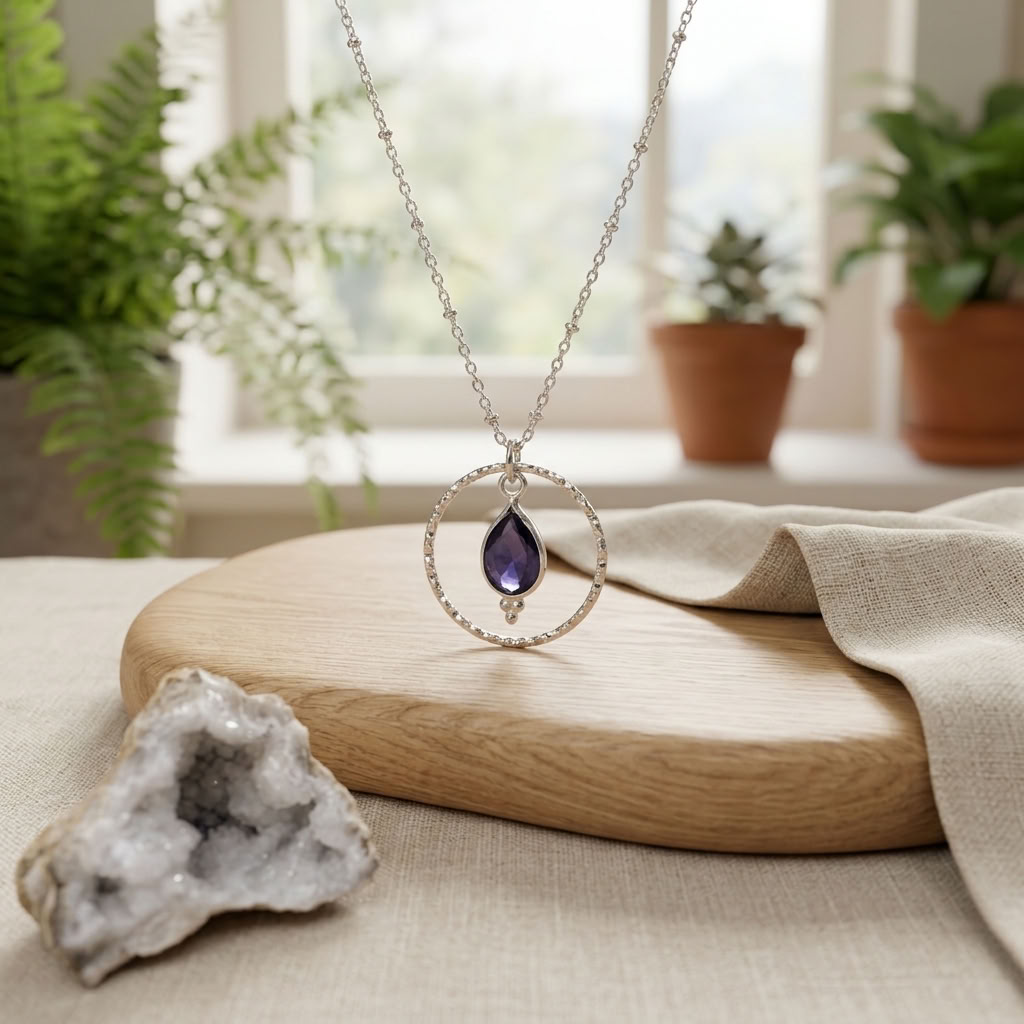 Colar Clementina: Elegância com Ametista
