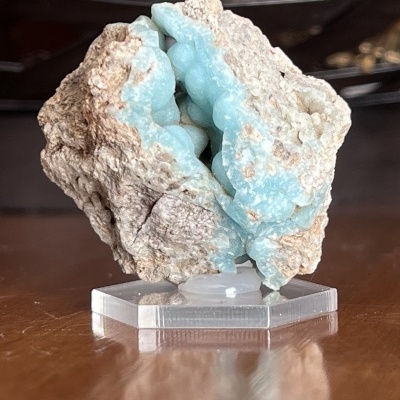 Hemimorfite (Emimorfite) – Mina de Monteponi, Sardenha