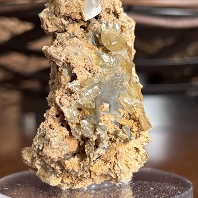 Calcita em Matriz – Montevecchio, Sardenha