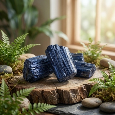 Turmalina Negra Natural — Cristal Bruto de Proteção