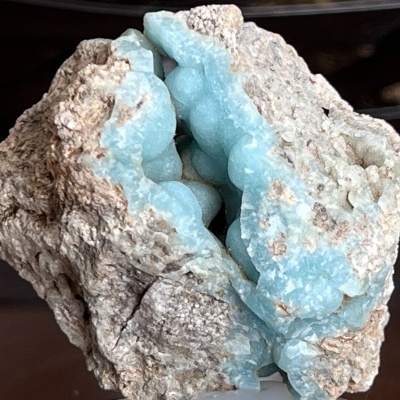 Hemimorfite (Emimorfite) – Mina de Monteponi, Sardenha