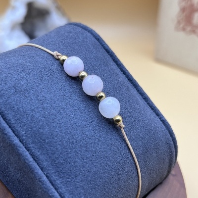 Pulseira Amor e Harmonia - Quartzo Rosa