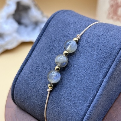 Pulseira Proteção e Intuição - Labradorite