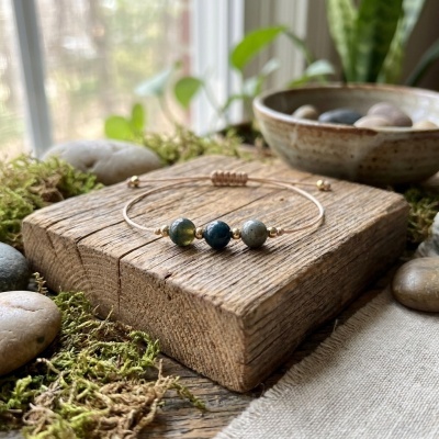 Pulseira Energia Criativa - Ágata Indiana