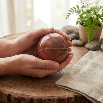 Esfera de Jaspe Policromático – Madagáscar (827g)