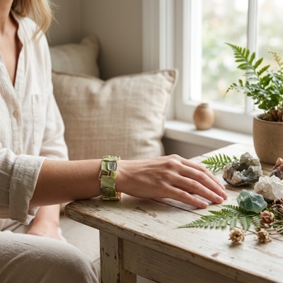Bracelete Medieval Aurora – Geométrica & Esmaltada
