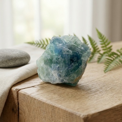 Fluorite Médio e Cru Arco-Íris - Elegância Mineral da Natureza