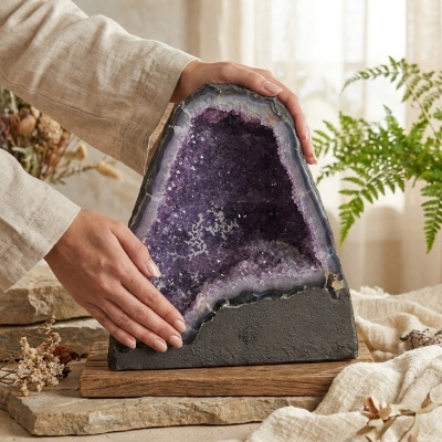 Geodo de Ametista 8.5kg - Obra-prima da natureza