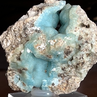 Hemimorfite (Emimorfite) – Mina de Monteponi, Sardenha