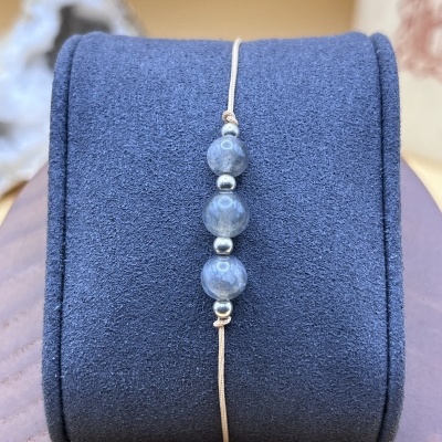 Pulseira Proteção e Intuição - Labradorite