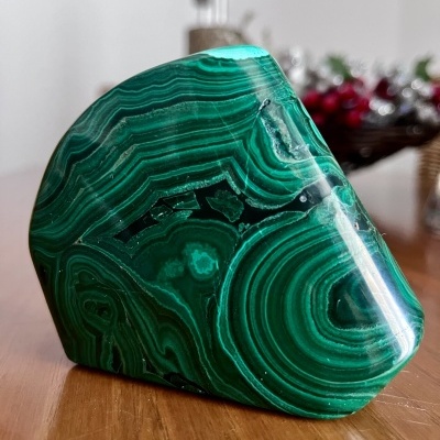 Malaquita Africana Natural — 524 g