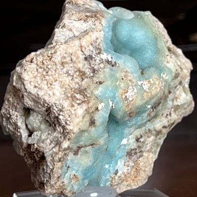 Hemimorfite (Emimorfite) – Mina de Monteponi, Sardenha