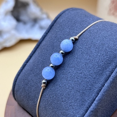 Pulseira Serenidade Azul - Água-Marinha