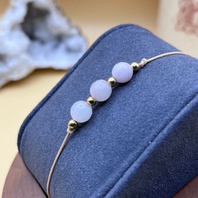 Pulseira Amor e Harmonia - Quartzo Rosa