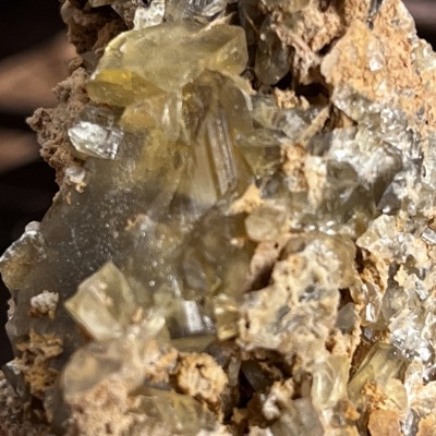 Calcita em Matriz – Montevecchio, Sardenha