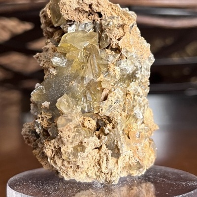 Calcita em Matriz – Montevecchio, Sardenha