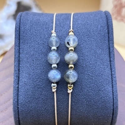 Pulseira Proteção e Intuição - Labradorite