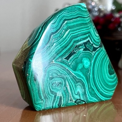 Malaquita Africana Natural — 524 g