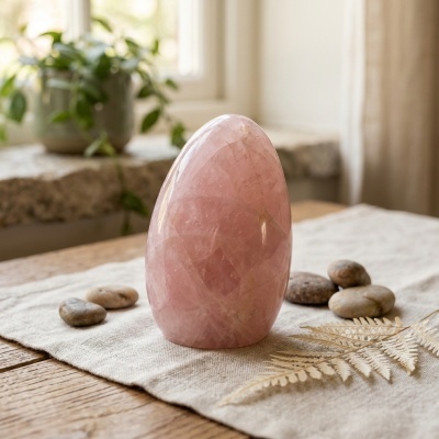 Quartzo Rosa Brasileiro Natural – 1,36 kg