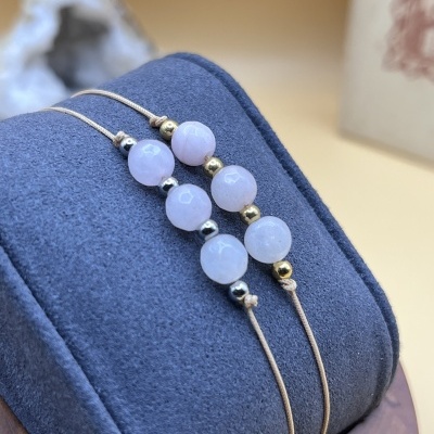 Pulseira Amor e Harmonia - Quartzo Rosa