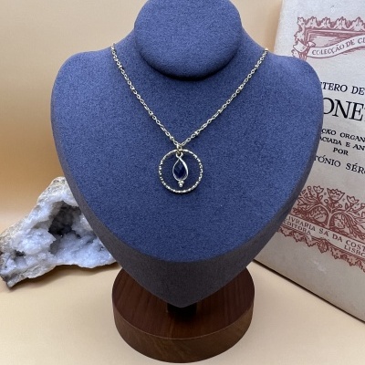 Colar Clementina: Elegância com Ametista