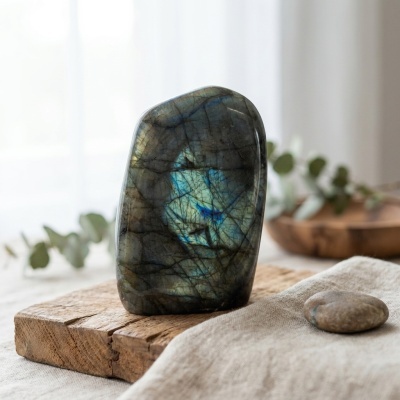 Labradorite Polida Azul — 1,878 kg | Madagáscar