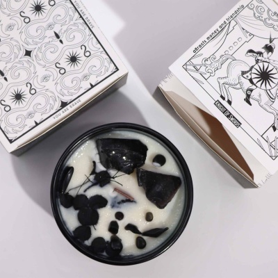 Vela Mágica "Castelo de Cedro" - Proteção e Poder