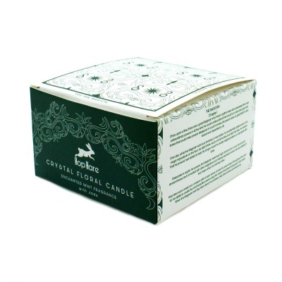 Vela Aromática com Crisântemo de Cristal - Tranquilidade e Conexão