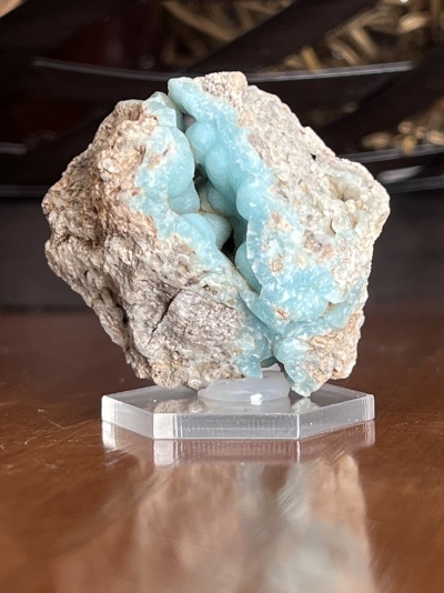 Hemimorfite (Emimorfite) – Mina de Monteponi, Sardenha