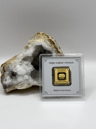 Lingote de Ouro 5g Geiger Edelmetalle