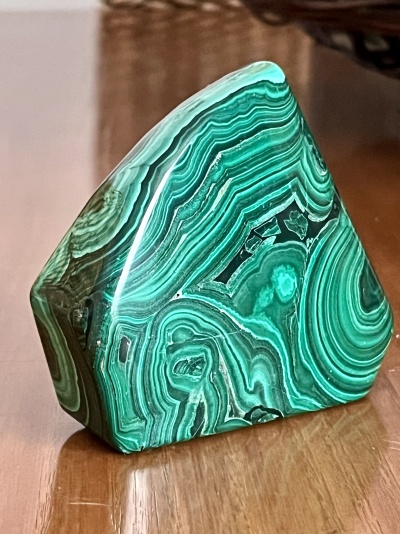 Malaquita Africana Natural — 524 g