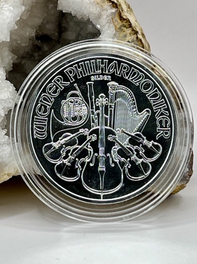 Philharmoniker 2025 1 oz Prata 1,50 (Austrian Mint)
