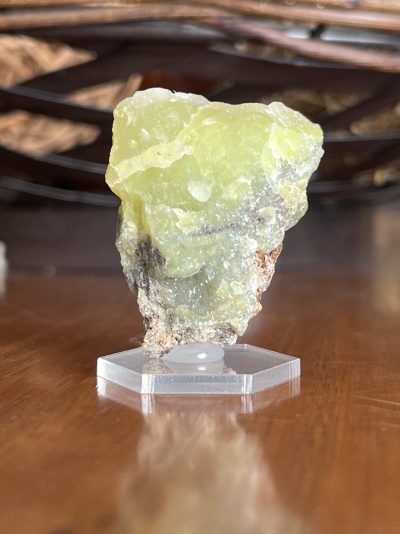 Calcita Amarela em Matriz – Sardenha, Itália